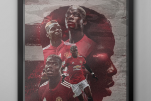 Футбольный постер Pogba
