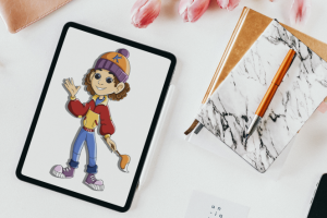 Мальчик-худжник