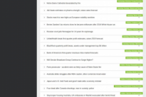 Распознание трендов и категорий в новостях