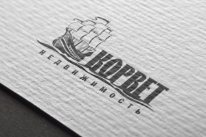 Логотип агентства недвижимости "Корвет"