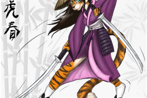 Персонаж - Тигр самурай