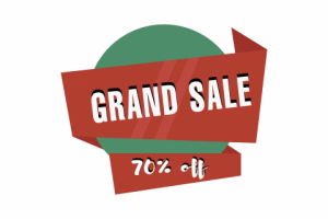 Распродажа 70% скидка