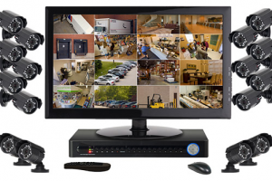 Установка системы видеонаблюдения