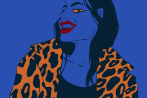 портрет в анимационном стиле