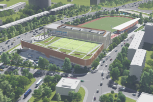 Стадион. Визуализация.