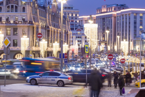 презентационный ролик "Огни Москвы"