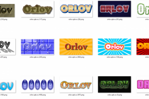 Логотипы из фамилии