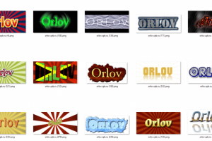 Логотипы из фамилии