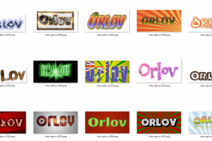 Логотипы из фамилии