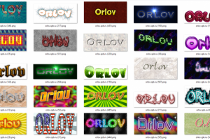 Логотипы из фамилии