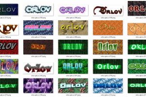 Логотипы из фамилии