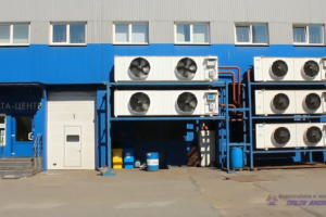 Работающие чиллеры в дата-центре