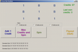Алгоритм работы игрового автомата C# .NET