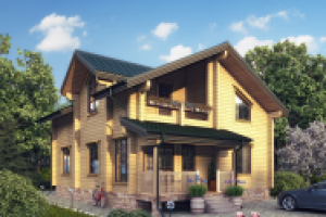 Коттедж (деревянный брус)