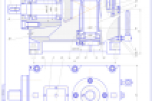 Редуктор конический одноступенчатый с тихоходным валом