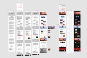 Прототип сайта музыкального фестиваля