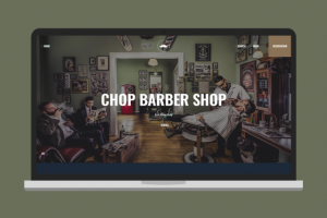 Разработка сайта "CHOP Barbershop"