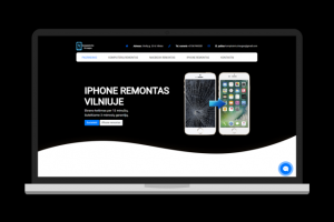 Разработка сайта "Kompiuteriu Draugas"