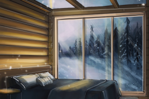 Интерьерный скетч