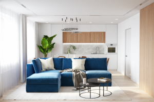 Кухня-гостиная ЖК Discovery