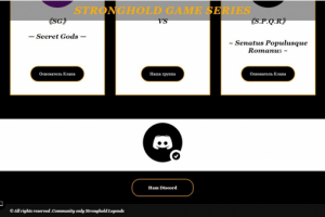 Верстка сайта, клановые битвы!