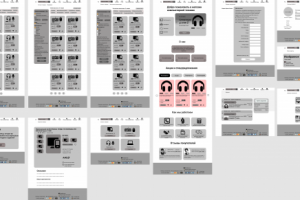 Макет интернет магазина