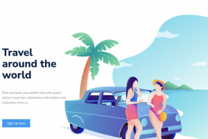 Сайт бронирования отелей "Rhea-Travel"