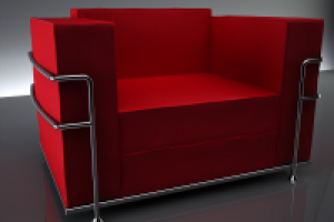 Ништяковское кожаное кресло