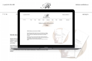 Дизайн сайта косметологии