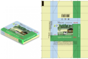 Дизайн-макет упаковки сливочного масла