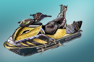 Скутер стимпанк_коллаж