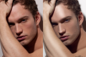 Мужская ретушь