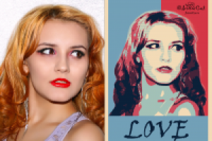 Обработка в стиле обама хоуп