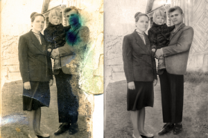 Реставрация старого фото