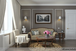 3d Визуализация вариантов расстановки мебели для сайта