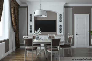 3d Визуализация вариантов расстановки мебели для сайта