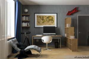 3d Визуализация вариантов расстановки мебели для сайта