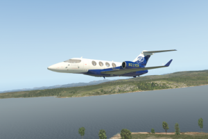 Игровая модель самолета для авиасимулятора X-Plane 11