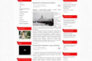 Сайт для газеты "Вечерний Металлострой"