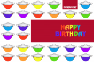 Открытка для клиентов компании BERGNER