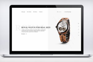 Стильный магазин дорогих наручных часов