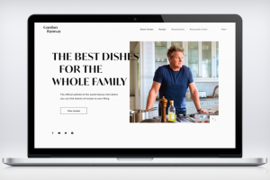 Разработка сайта Гордона Рамзи