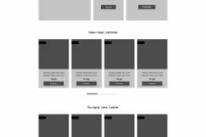 Прототип главной страницы интернет-магазина комнатных растений