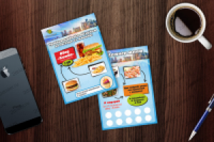 Авто Кафе листовка