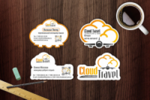 cloud travel визитки