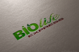 Логотип для компании BioLife. Химчистка с доставкой