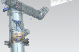 Носовая стойка шасси Самолета Л-410