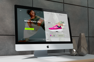 Главная страница Nike