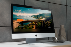 Landing page туристической компании Travel World