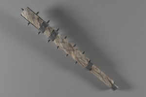 Дубина с шипами